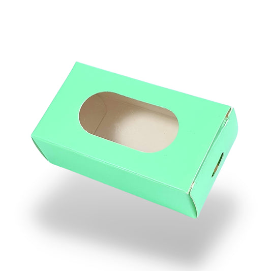 Cakesicles Boxes I 1 Cavity I Green I 5 x 9 x 3 CM I For Return Gifts, Birthday Party, Bakery Boxes, Candy Boxes
