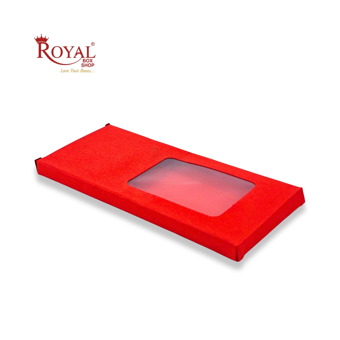 Chocolate Bar Box | 5.5x2.5x0.25 Inches | Red | B2B