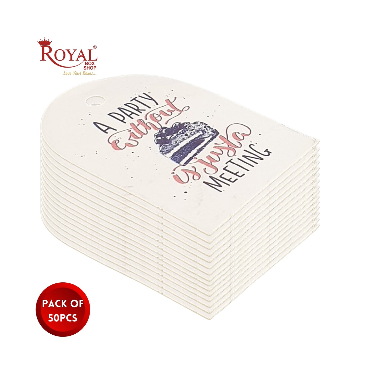 Gift Hamper Tags I A Party Without I Use For Gift Hamper Boxes, Cake Boxes, Return Gifts Royal Box Shop