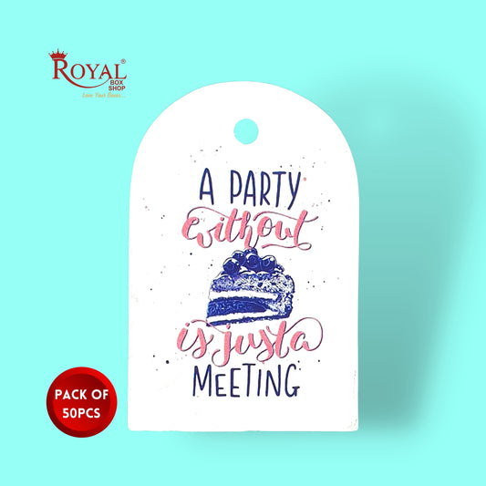 Gift Hamper Tags I A Party Without I Use For Gift Hamper Boxes, Cake Boxes, Return Gifts Royal Box Shop