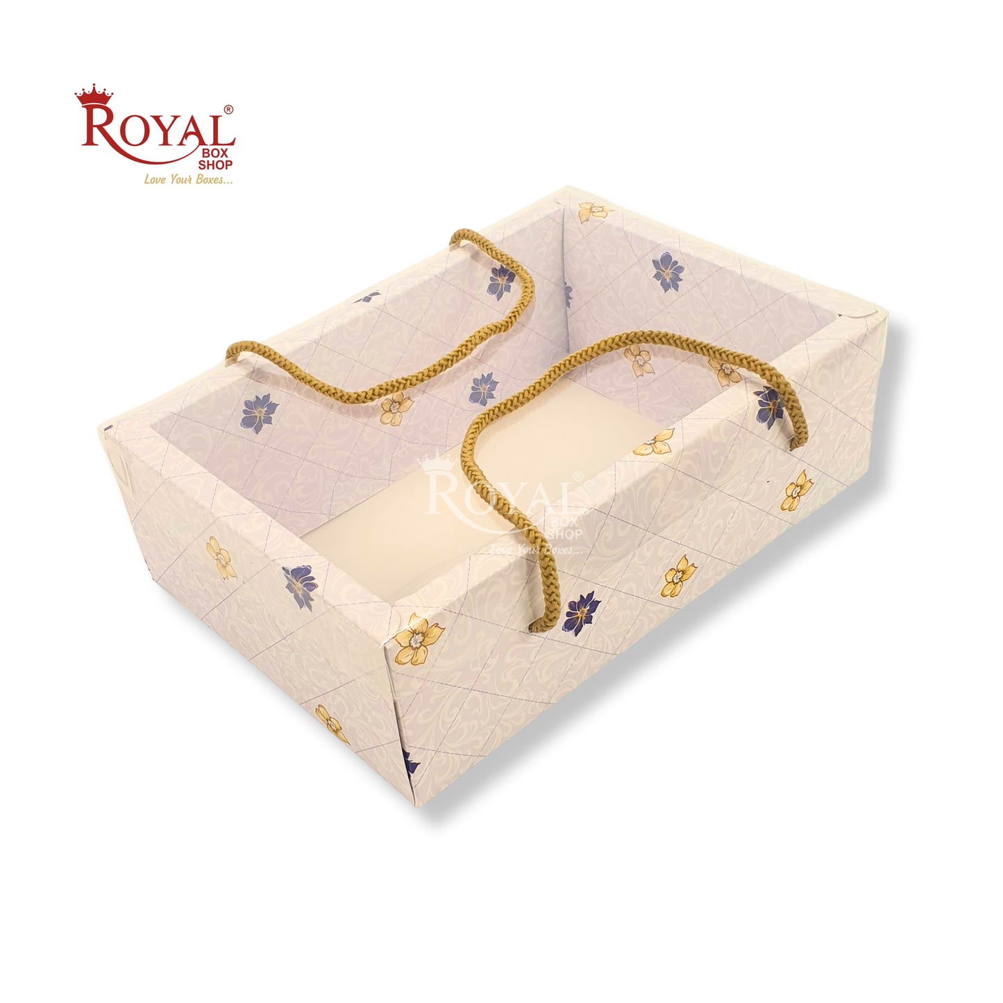 Premium Gift Hamper Bags with Transparent Lid I 10x6.75x3.5 inches I Lavender Color I Christmas Gifting, Party Gifts, Return favor Gifting