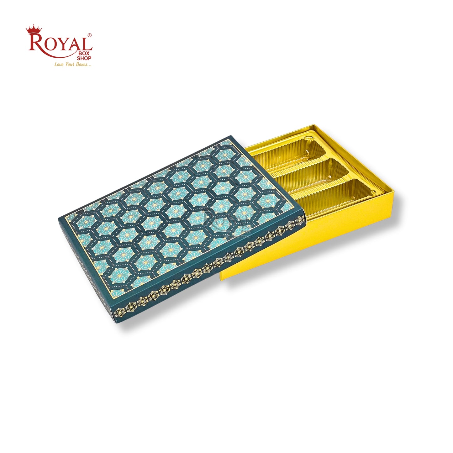 Royalboxshop® Premium Dry Fruit, Sweets & Laddoo Box Packaging I RBF 2608 D1
