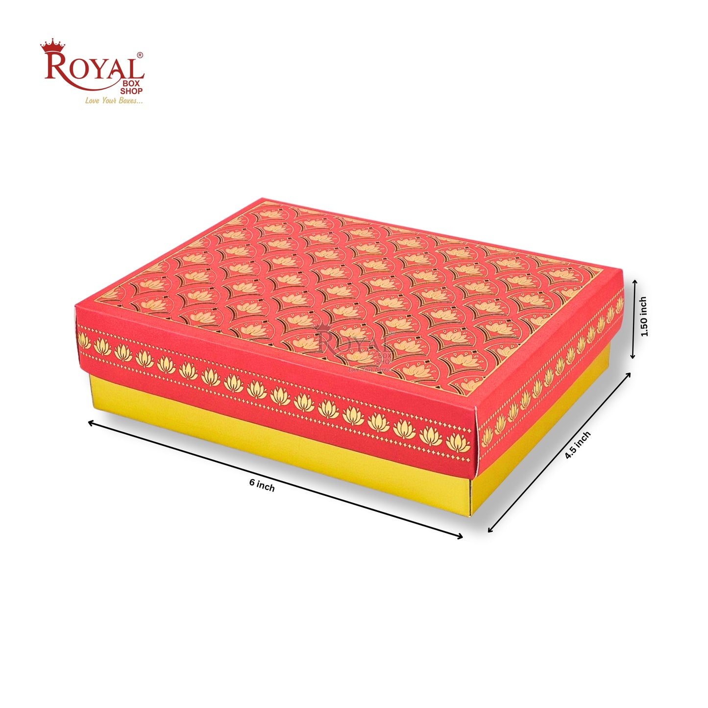 Royalboxshop® Premium Dry Fruit, Sweets & Laddoo Box Packaging I RBF 2609 D3