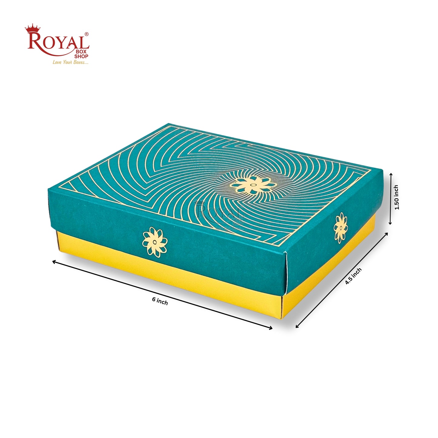Royalboxshop® Premium Dry Fruit, Sweets & Laddoo Box Packaging I RBF 2609 D6