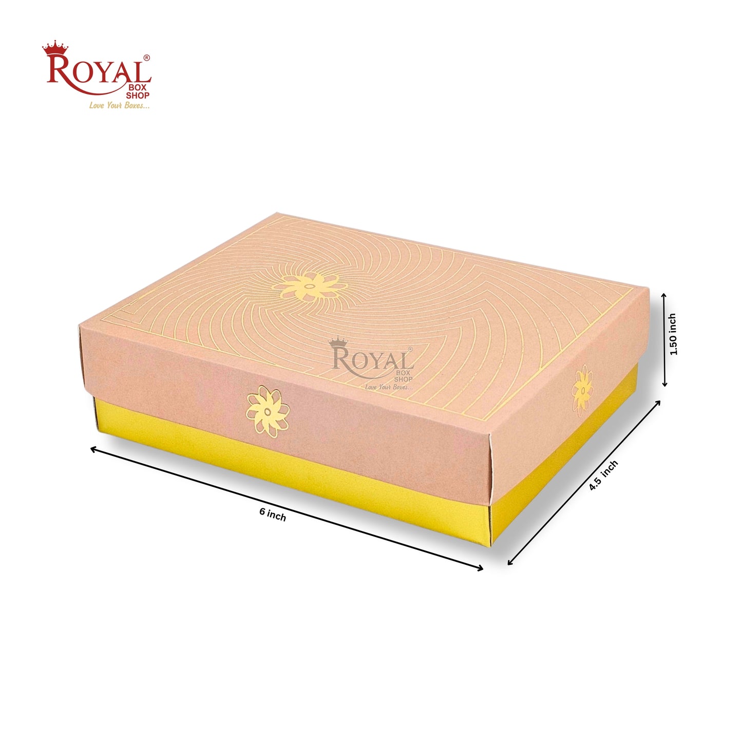 Royalboxshop® Premium Dry Fruit, Sweets & Laddoo Box Packaging I RBF 2609 D8