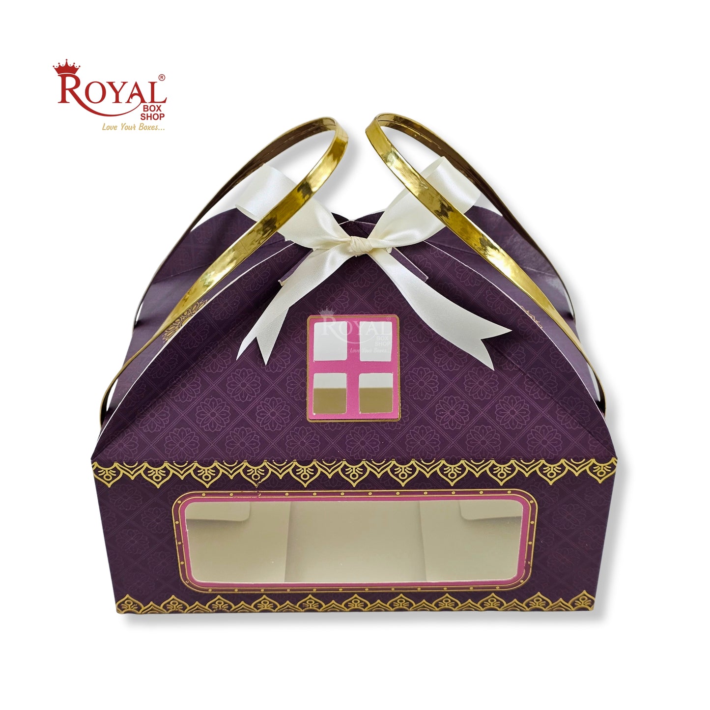 Premium Festive Gift Hamper Box | RBF-54 D4 | 9.5x6.5x4 Inch | Rich Purple