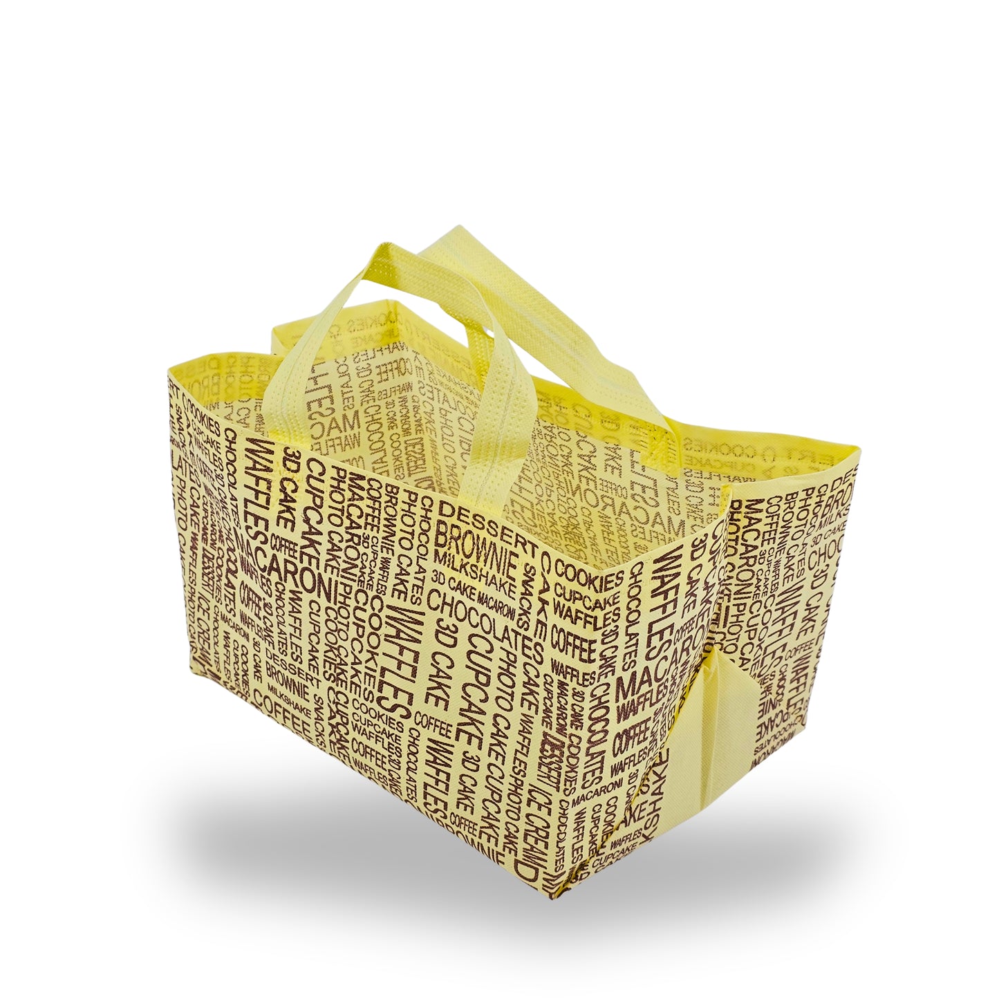 RoyalBoxShop® Half Kg Cake Carry Bag with Handles I 50 GSM Non-Woven I Durable & Stylish