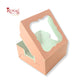 RoyalBoxShop® Cake Box With Window I Size 10x10x5 inch I Pink 350 GSM I 1 Kg Cake Box