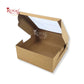 Cake Box With Window | Size 12x12x5 inch | Kraft | 350 GSM | 1 Kg Cake Box | B2B
