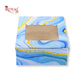 1pc Brownie Window Box | 3x3x1.5 Inches | Blue Marble Print