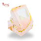 1pc Brownie Window Box | 3x3x1.5 Inches | Pink Marble Print
