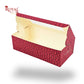 2pc Brownie Window Box I VT Red I 6x3x1.75 Inches