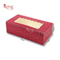 2pc Brownie Window Box I VT Red I 6x3x1.75 Inches