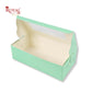 2pc Brownie Window Box I Tealish Green I 6x3x1.75 Inches