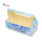 2pc Brownie Window Box | 6x3x1.75 inches | Blue Marble Print