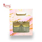 2 Mason Jar Paper Carry Bags | 7x3.75x8 inches | Pink Marble Print