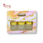 3 Mason Jar Paper Carry Bags | 10.5x3.75x8 inches | Pink Marble Print | Gifting Paper Bag