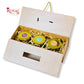 Premium 3 Jar Rigid Hamper Box I RBK-162 I Cream