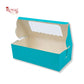 2pc Brownie Window Box | 6x3x1.75 inches | Green