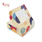 4pc Brownie Window Box | 6x6x2 inches | Mandla print