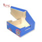 RoyalBoxShop® 4 Piece Laddu Box I Blue Floral I 4x4x1.75 Inch
