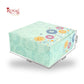 RoyalBoxShop® 4 Piece Laddu Box I Green Floral I 4x4x1.75 Inch