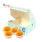 RoyalBoxShop® 4 Piece Laddu Box I Green Floral I 4x4x1.75 Inch