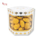 Cookies Box with Window I RCF-07 D2 White With Golden Leafing I 3x3x3 inches