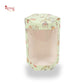 Cookies Box with Window | Size 5x3x3 inches | Green Floral | B2B