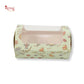 Cookies Box with Window I Size 5x3x3 inches I Green Floral