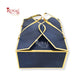 Premium Gift Hamper Bags I Gold Foiling 10x8x4.5 Inch I I Navy Blue I Occasion Gifting Hamper Bags