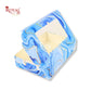 6pc Brownie Window Box | Blue Marble | 9x6x1.75 Inches | B2B