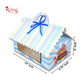 6cc Hut Shape Cupcake Boxes I 10"x6.75"x4" I Carnival Blue Theme