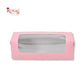 6pc Macarons Box | 6x2x2 Inch | Pink