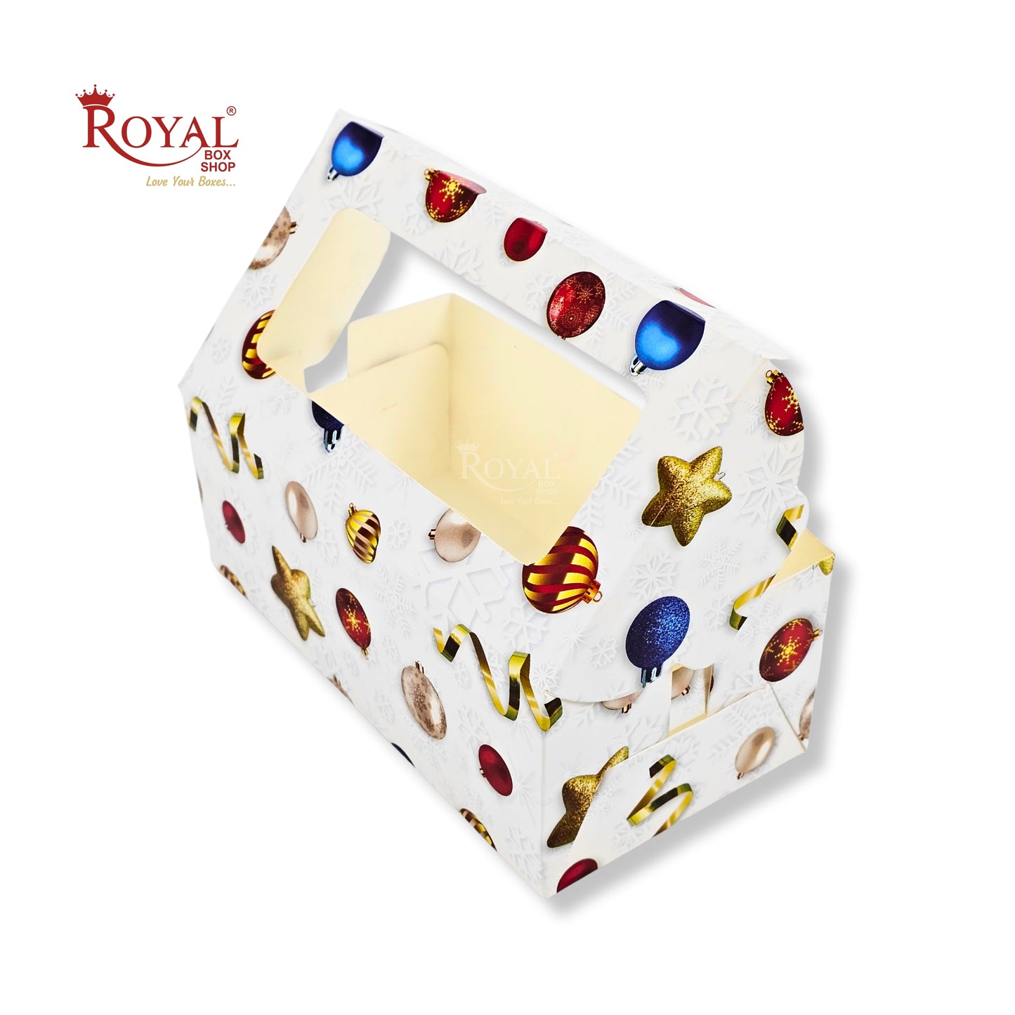 Loaf Cake Box | 7.5x4x3 Inch | White | For Bakery Cake, Muffins, Pastries and More