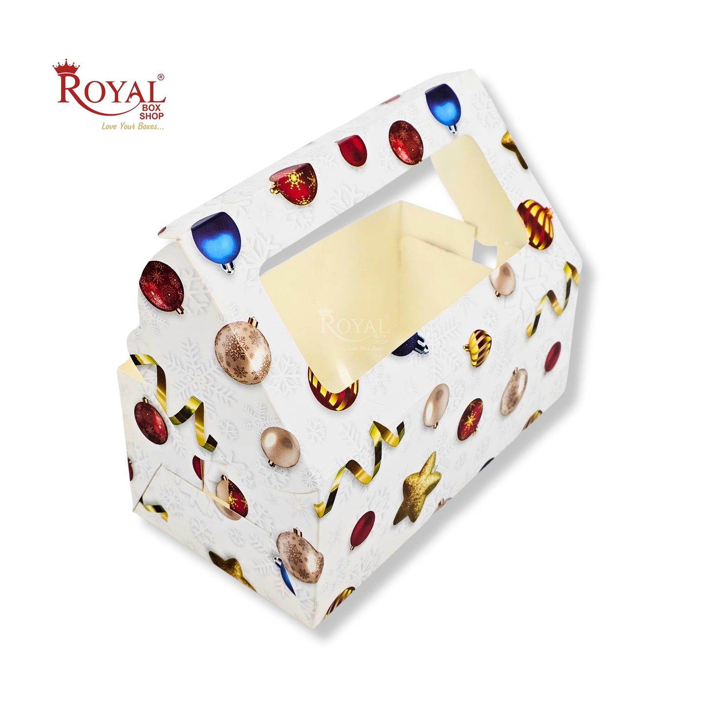 Loaf Cake Box | 7.5x4x3 Inch | White | For Bakery Cake, Muffins, Pastries and More