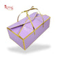4 Cupcake Box With Window I Size 7"x7"x3.5" I Clip Print I FBB Paper I 300 GSM