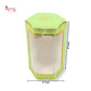 Cookies Box with Window I RCF-08 D1 I Size 5x3x3 inches I Green in leafing