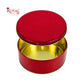 Premium Tin Box I 7"x2.5" Inches I Red I Perfect for Christmas Gift, Return Gifts, Hamper Box, Storage