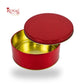 Premium Tin Box I 7"x2.5" Inches I Red I Perfect for Christmas Gift, Return Gifts, Hamper Box, Storage