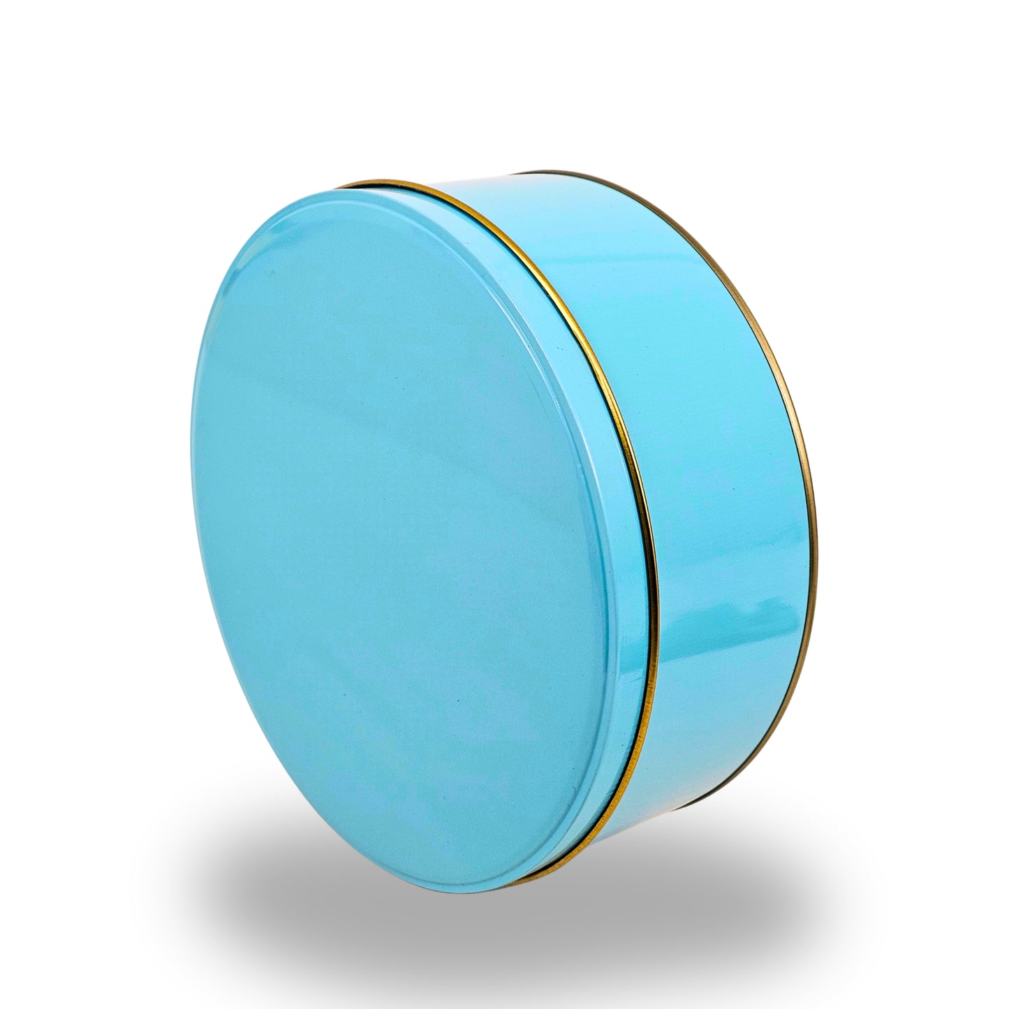 Premium Tin Box I 7"x2.5" Inches I Baby Blue I Perfect for Christmas Gift, Return Gifts, Hamper Box, Storage