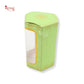 Cookies Box with Window I RCF-08 D1 I Size 5x3x3 inches I Green in leafing