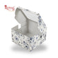 Window Cake Box | 8x8x5 Inches | Blue Flower | FBB Paper