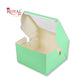 Window Cake Box | 8x8x5 Inches | Spring Green | FBB Paper | Half Kg Cake Box