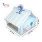 RoyalBoxShop® 9cc Hut Shape Cupcake Boxes I 10"x10"x4" inch I Balloon Blue Theme