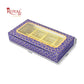 8 Cavity Chocolate Boxes | 7.5x4x1.25 inches | Purple With Golden Foiling