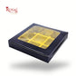 9 Cavity Chocolate Boxes | 5.75x5.75x 1 inches | Navy Blue | B2B