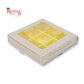 9 Cavity Chocolate Boxes | 5.75x5.75x1 inches | VT Ivory