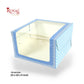 Cake Box with L-Shape Window I Blue Check I 10x10x5" Inch | Perfect for One Kg Cakes Cookies, Candies, & Room Hampers Royal Box Shop