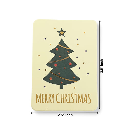 Christmas Gift Hamper Tags I Pack of 50 Gift Tags I Mix Color